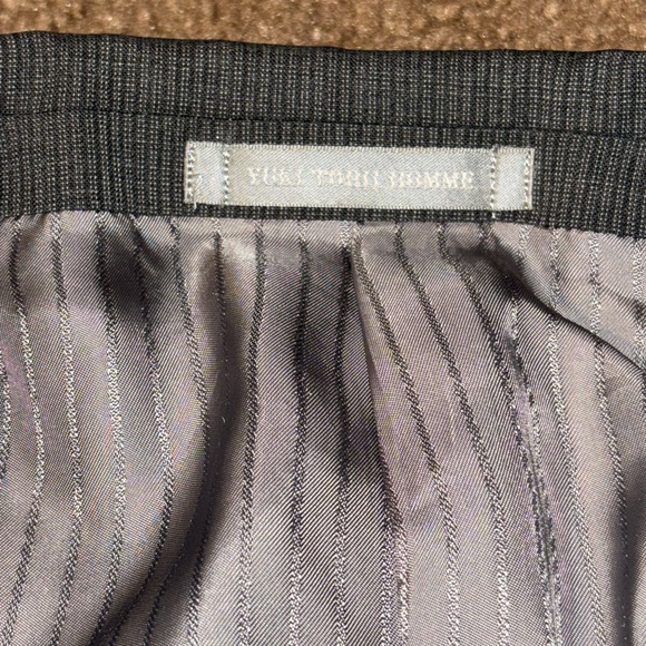 Yuki Torii Homme Men's Suit Jacket Gray Blazer Coat Designer READ DESCRIPTION - Picture 4 of 16